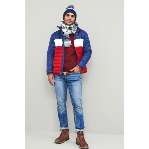 Mens Swiss Tech Packable Puffer Jacket 